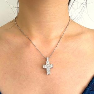 Swarovski Crystal Cross Pendant